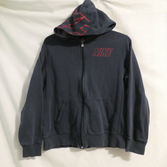 NIKE, youth, size xl, full zip hooded sweatshirt / hoodie, GUC - Picture 1 of 16